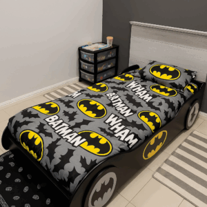 Batman's Batmobile Deluxe Adventure Kids Bed - Dream in Superhero Style!